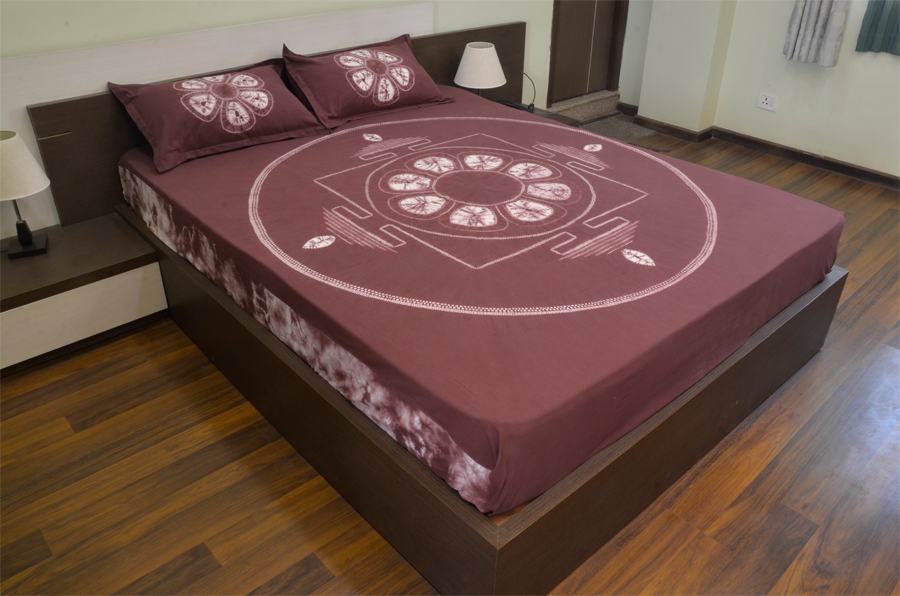Tie dye Mandala Bed Cover